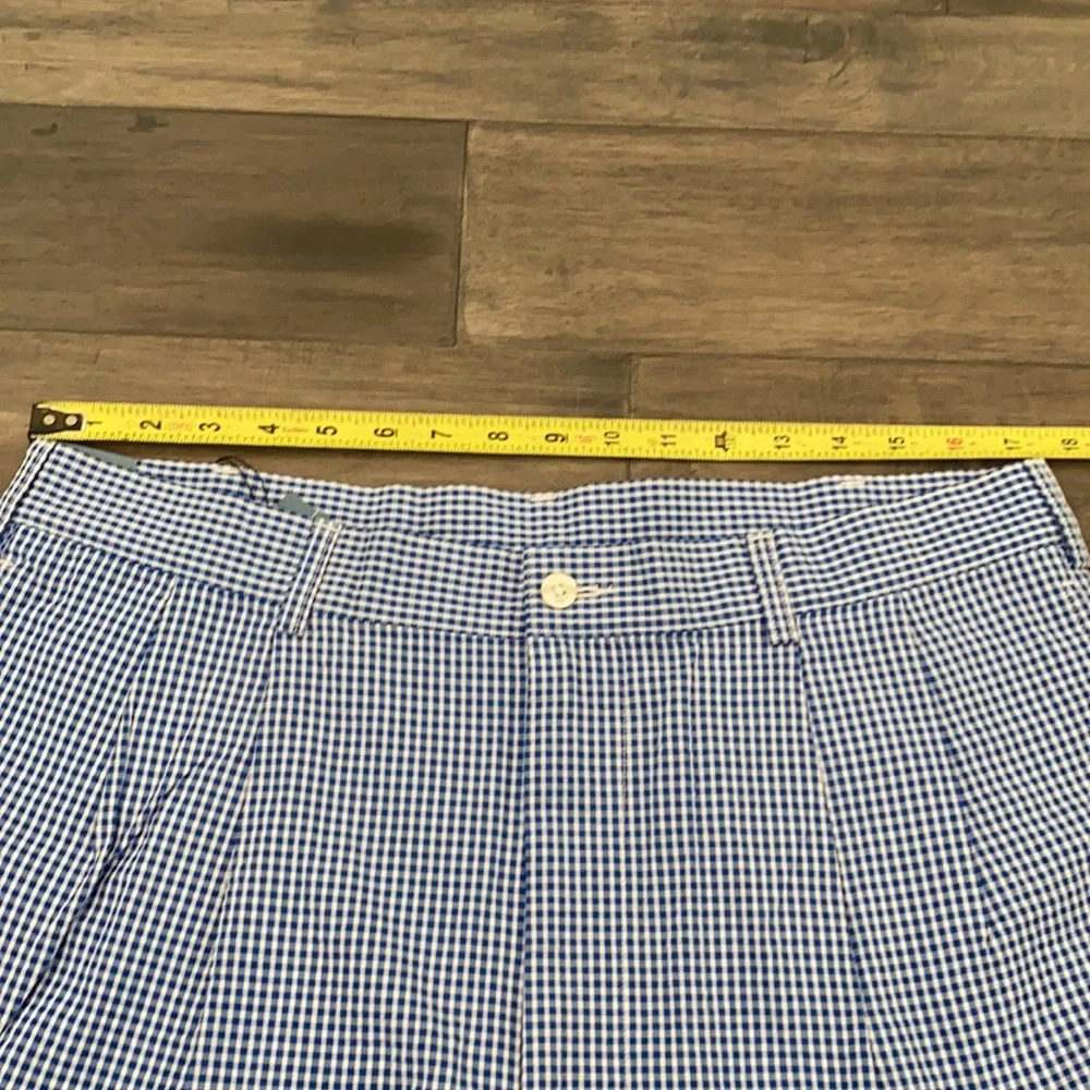 Jos. A.‎ Bank Mens Stays Cool Gingham Shorts Size 36 Reg